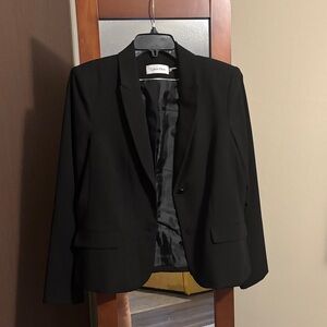 Calvin Klein black women’s blazer size 12